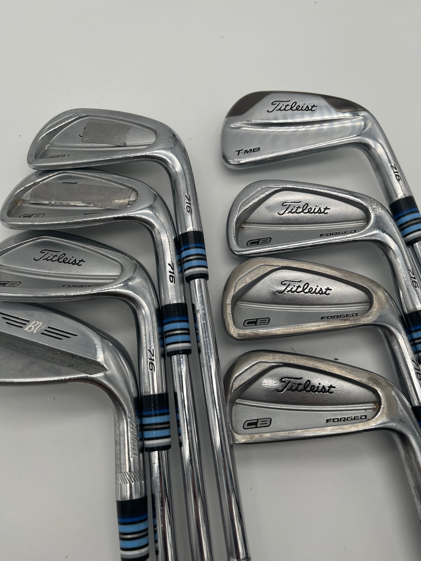 Titleist 716 CB T-MB SM8 3-Pw Eisensatz X-Stiff