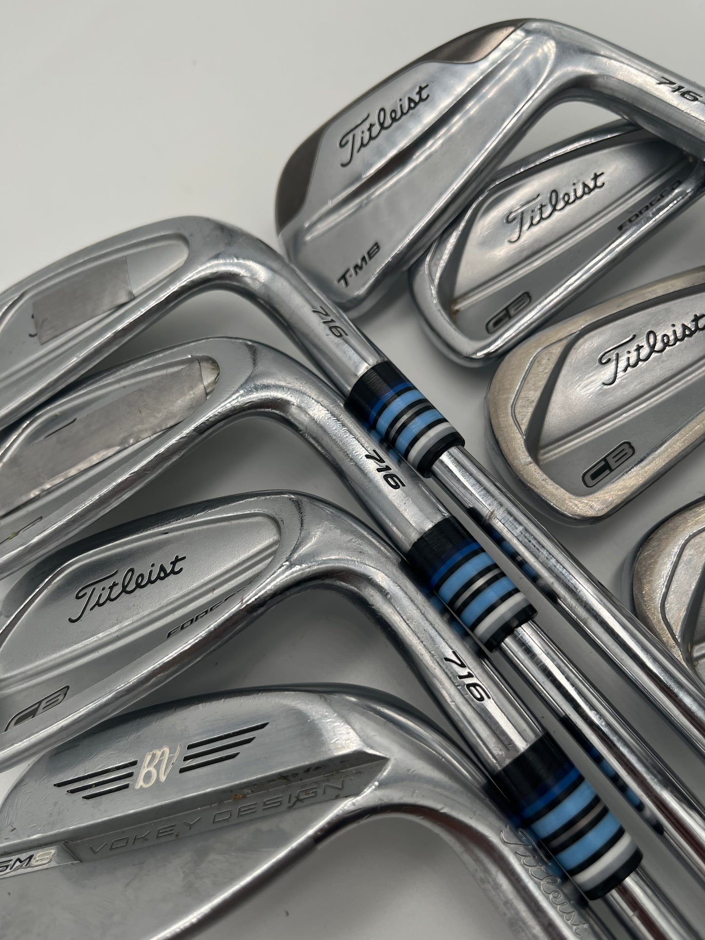 Titleist 716 CB T-MB SM8 3-Pw Eisensatz X-Stiff